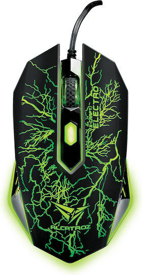 Alcatroz Xcraftcle Gaming Gaming Maus Grün