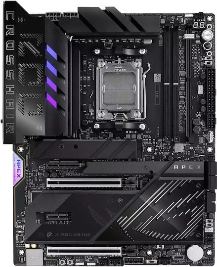 Asus ROG Crosshair X870E Apex Wi-Fi Motherboard ATX με AMD AM5 Socket 90MB1KR0-M0EAY0