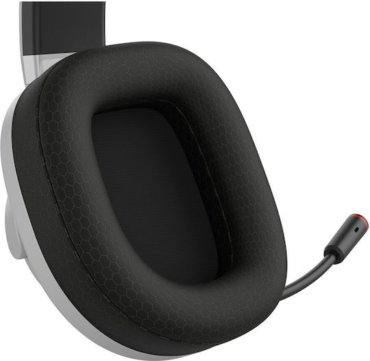 Canyon EGO GH-15 Wireless Over Ear Gaming Headset with 3.5 mm / Bluetooth Connectivity White for PC