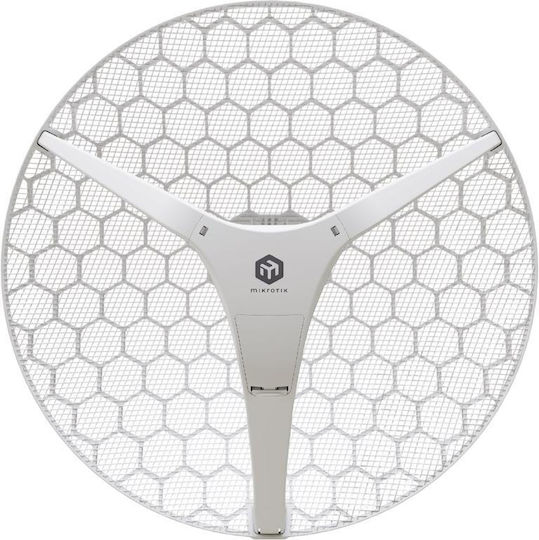 MikroTik Lhg Xl 5 Ax Εξωτερική Κεραία WiFi Παραβολική 24.5dBi με σύνδεση Ethernet