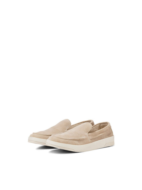 Men's Suede Loafers Sand