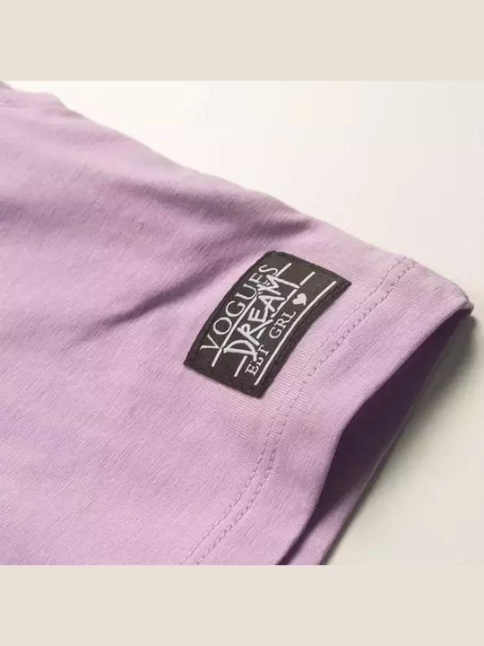 Kinder-Set mit Shorts Sommer 2Stück Lilac