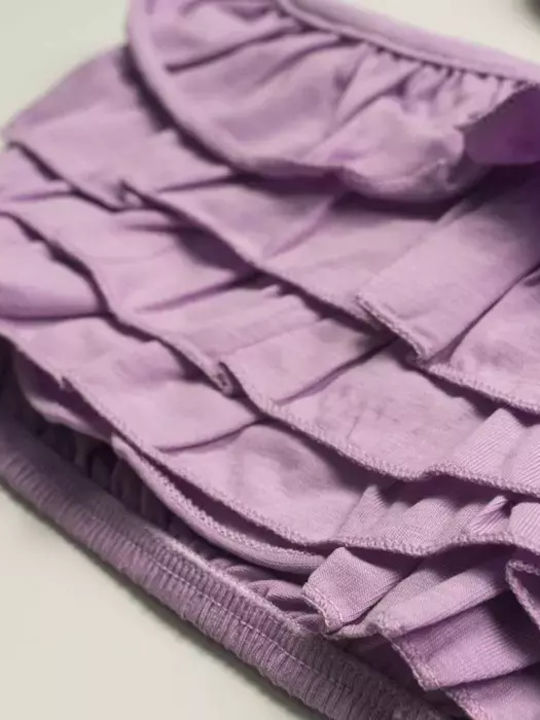Kinder-Set mit Shorts Sommer 2Stück Lilac