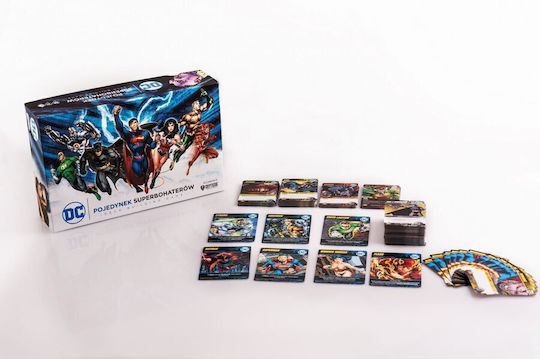 Board Game DC Superhero Duel for 2-5 Players 15+ Years Old (PL) Egmont