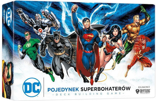 Board Game DC Superhero Duel for 2-5 Players 15+ Years Old (PL) Egmont