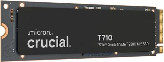Crucial T710 SSD 4TB τύπου M.2 με σύνδεση PCI Express 5.0 (PS5 Compatible) CT4000T710SSD8