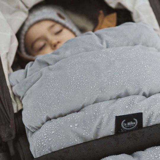 La Millou Uni Калъф за количка Waterproof Ирис с велурено покритие 110x50εκ.