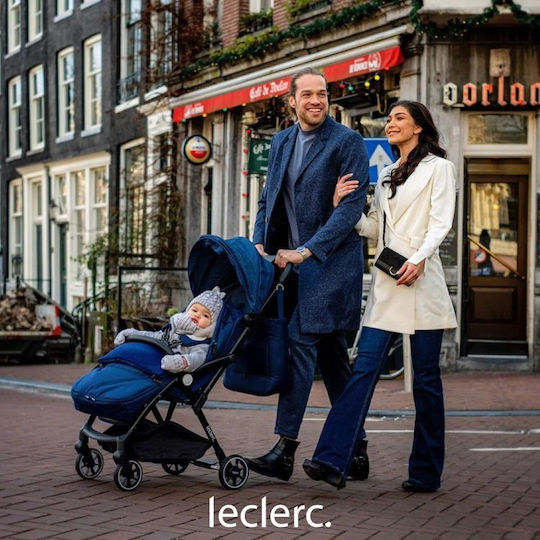 Leclerc Baby Polar Universal Sac de picioare pentru cărucior Albastru 85x42εκ.