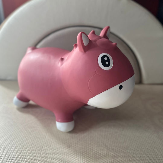 Kidzzfarm Χοπ Χοπ Αλογάκι Ροζ 46εκ.