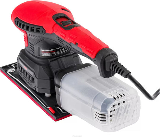 Red Technic Electric Eccentric Sander 125mm Electric 1300W with Speed Control and with Suction System