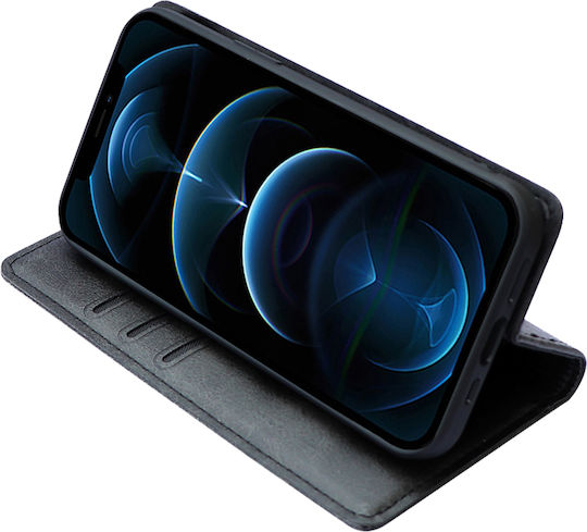 Калъф Портмоне Vintage Magnet Wallet Sonique Realme GT 7 Pro 5G Черен