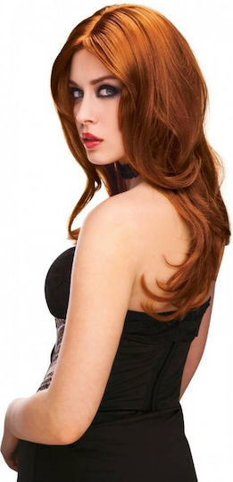 Μακριά Καστανοκόκκινη Περούκα Pleasure Wigs Jessie Red