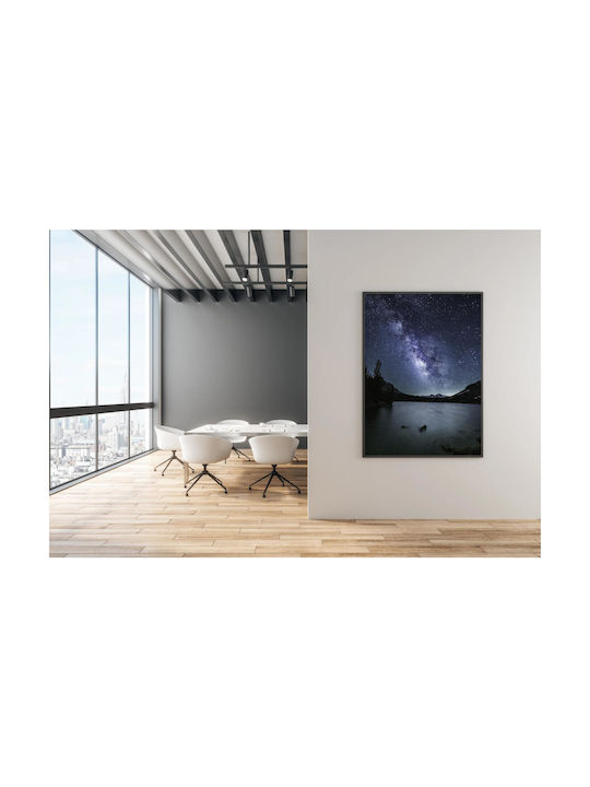 Πίνακας Starry Night Over A Lake Έναστρη Νύχτα Πάνω Μια Λίμνη 60x90
