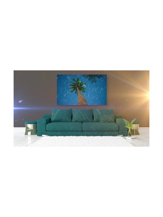 Πίνακας Palm Tree Under Starry Night Φοίνικας Κάτω Έναστρη Νύχτα 150x100