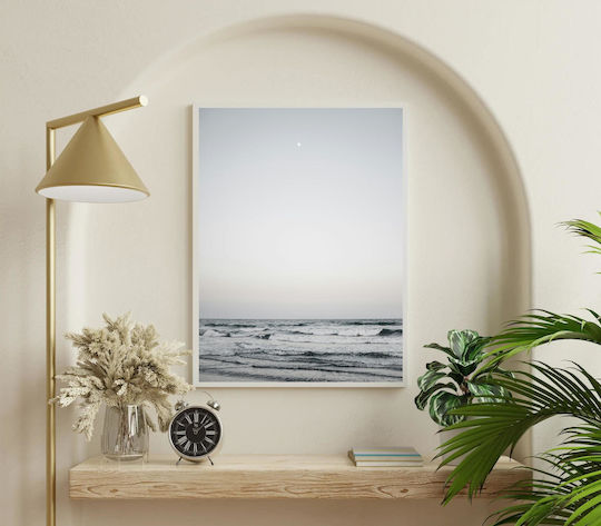 Πίνακας Calm Sea Under Moonlight Ήρεμη Θάλασσα Κάτω Φως Του Φεγγαριού 50x80