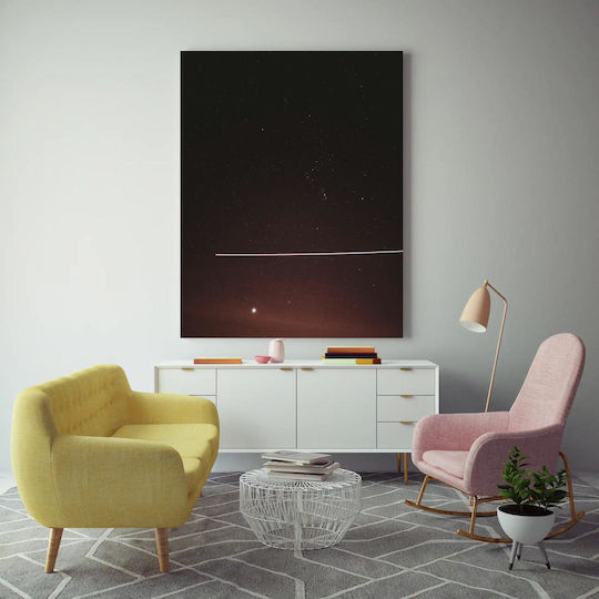 Painting Starry Night Sky Light Trail Starry Night Sky Bright Path 80x120