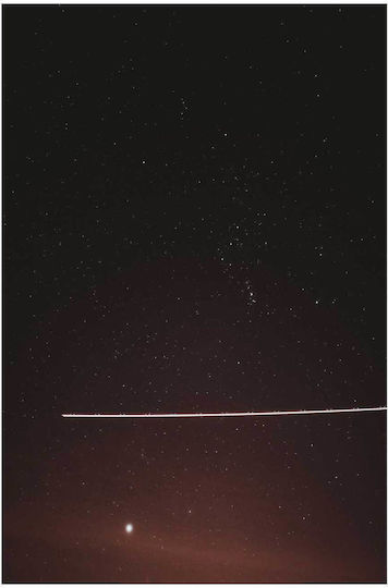 Painting Starry Night Sky Light Trail Starry Night Sky Bright Path 80x120
