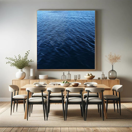 Πίνακας Deep Blue Sea Βαθύ Γαλάζιο Θάλασσα 100x100