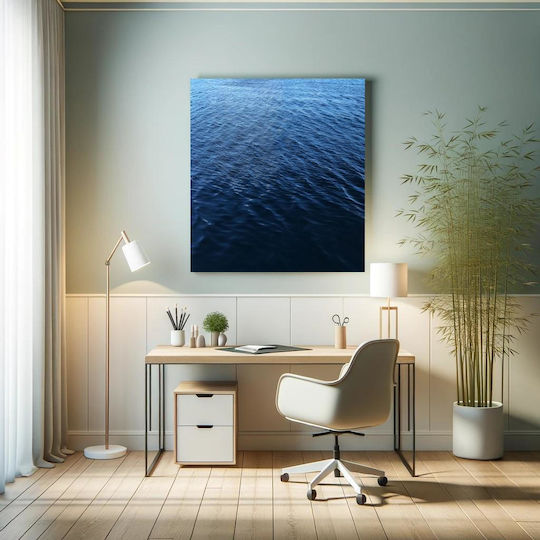 Πίνακας Deep Blue Sea Βαθύ Γαλάζιο Θάλασσα 120x120