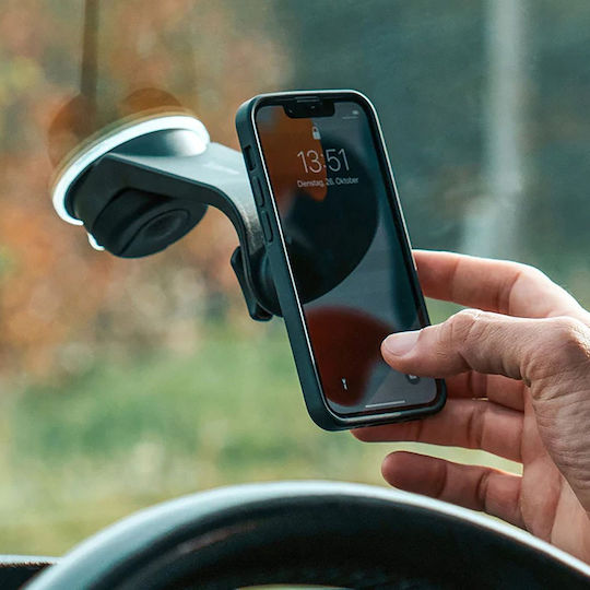 SP Connect Βάση Κινητού Αυτοκινήτου Suction Mount με Ρυθμιζόμενο Βραχίονα