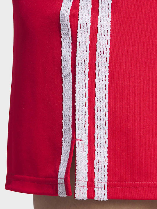 Rochii De Vară Pentru Femei Mini Rochie Sport Mâneca Scurtă Roșie