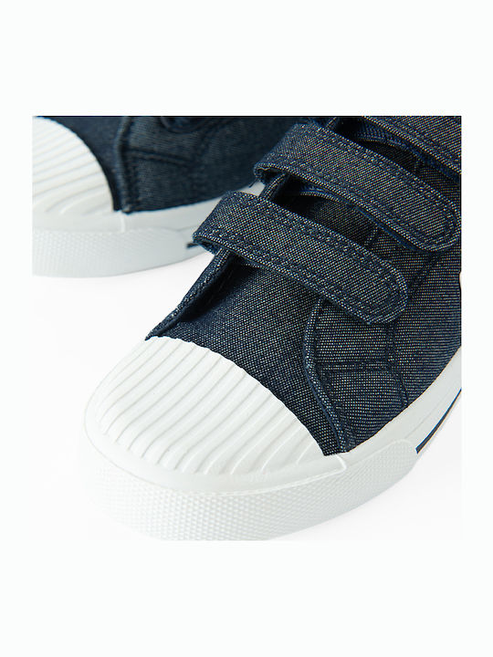 Nasa Kids Sneakers with Scratch Blue