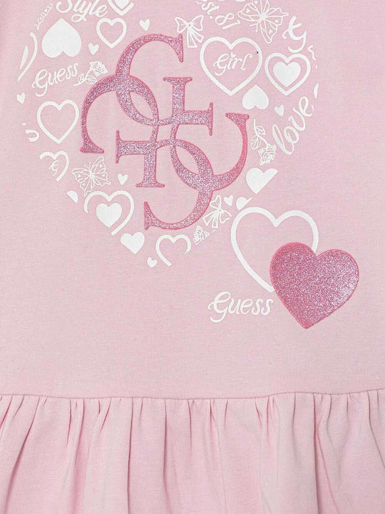 Kids' Set with Leggings Winter 2pcs Cotton Candy Pink