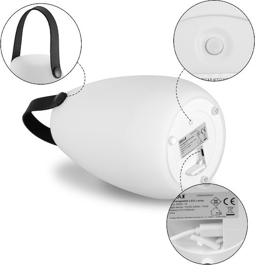 Bakaji LED RGB Dekorative Tischlampe