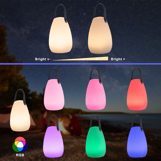 Bakaji Διακοσμητικό Φωτιστικό LED RGB 14x14εκ.