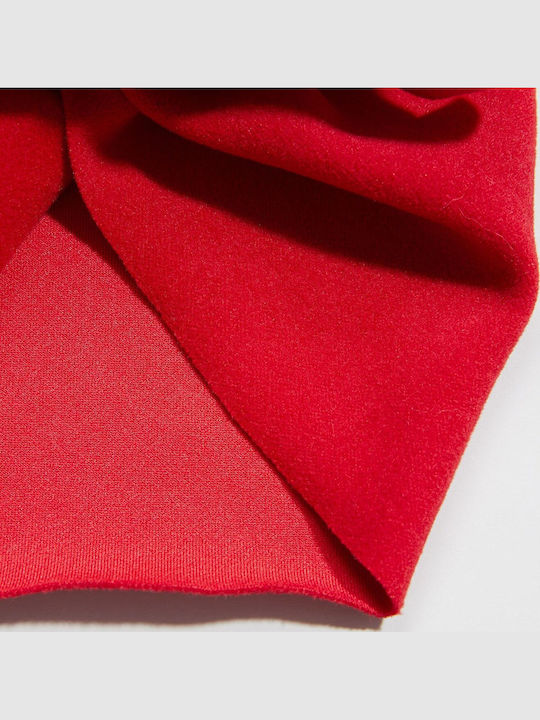 Velvet Turban Rote Schleife