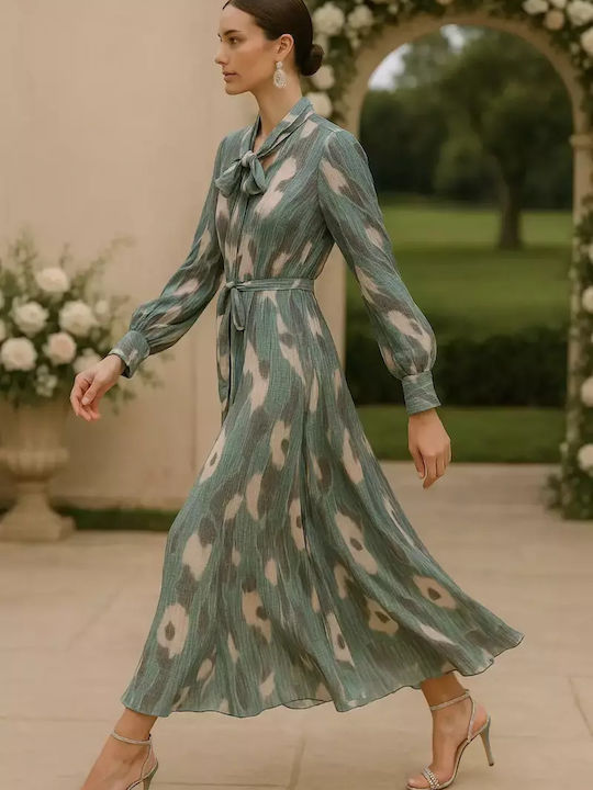 Rochie Midi Pentru Nuntă / Botez Verde