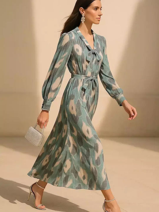 Rochie Midi Pentru Nuntă / Botez Verde