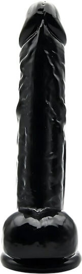 Loving Joy Realistisches Dildo mit Hoden Schwarz