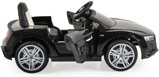Audi R8 Spyder Cu Un Loc Cu Telecomandă 12 Volți Negru Pentru 3+ Ani