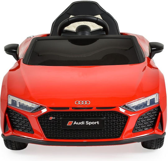 Audi R8 Spyder Едноместен с Дистанционно Управление 12 Волта Червен за 3+ Години
