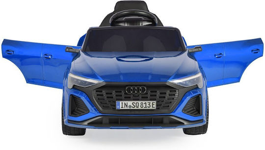 Audi SQ8 Cu Un Loc Cu Telecomandă Inspirat 12 Volți Albastru Pentru 3+ Ani