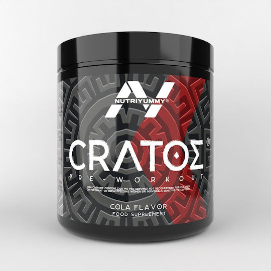 Nutriyummy Cratos Pre-Antrenament Power Up Every Training Session 380gr Cola
