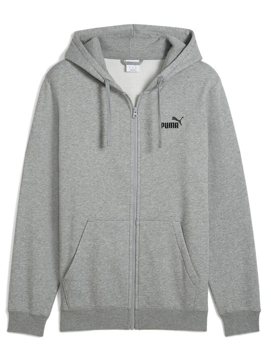 Sweatshirt with Hood Gray