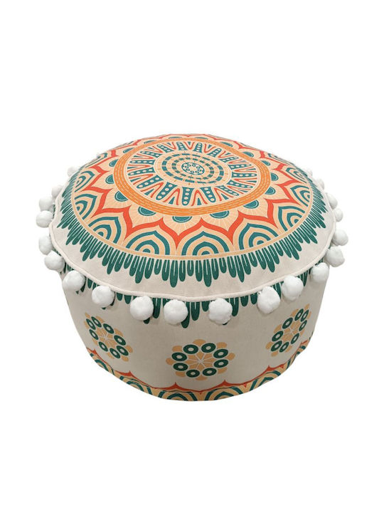 Pouf Hocker Wasserdicht Mehrfarbig 47x47x30cm