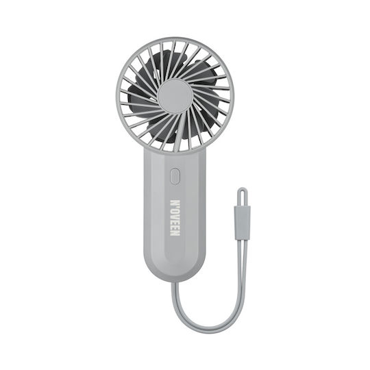 N'Oveen Ανεμιστηράκι Χειρός USB 5W Γκρι F220