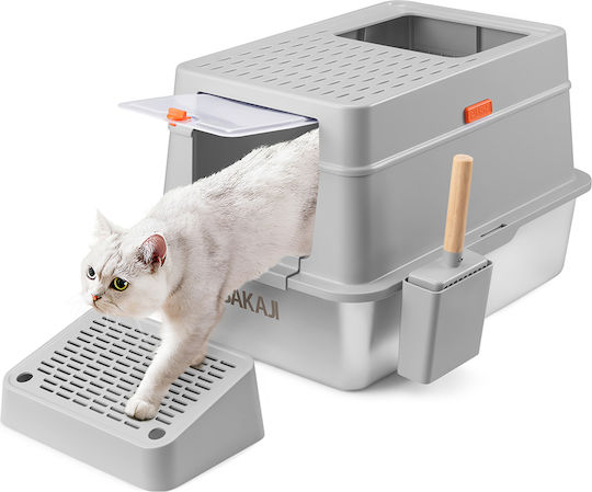Bakaji Cat Basin with Sieve L59.5 x W39.5 x H15cm