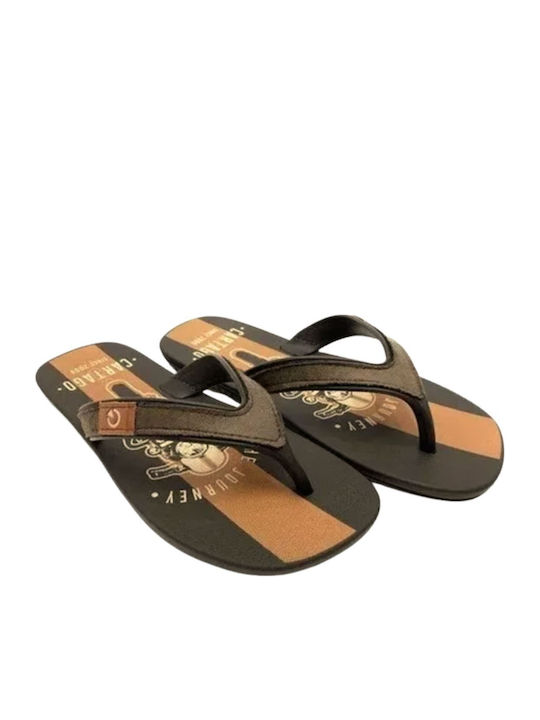 Dakar Ανδρικά Flip Flops Καφέ