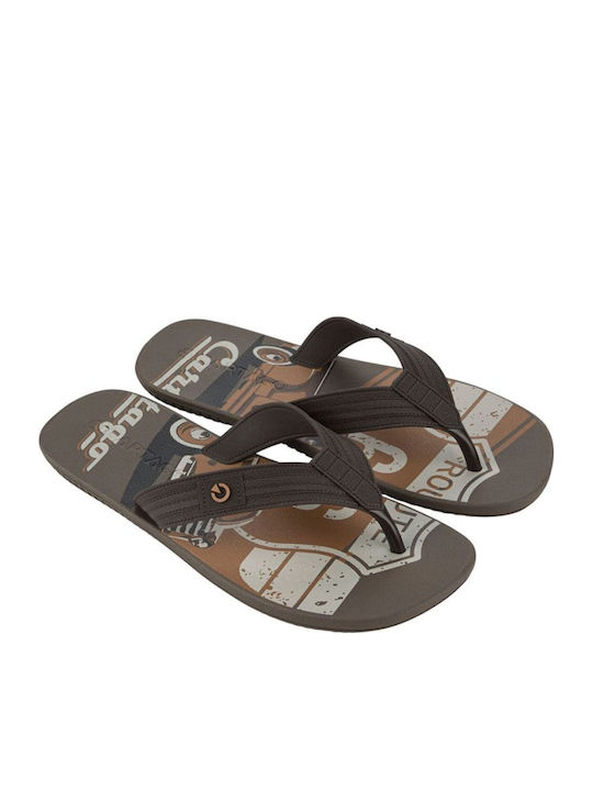 Ανδρικά Flip Flops Καφέ
