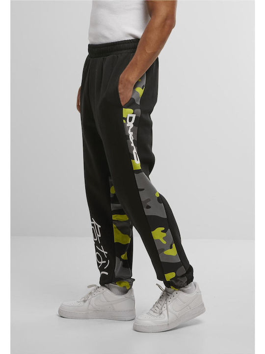Jogginghose Black/white/camo