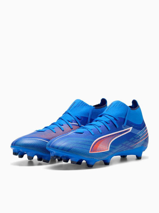 PUMA Ultra 6 Match+ Футболни Обувки с Бутони Сини