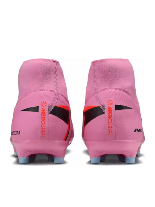 Nike Mercurial Superfly 10 Academy Football Shoes with Cleats Pink