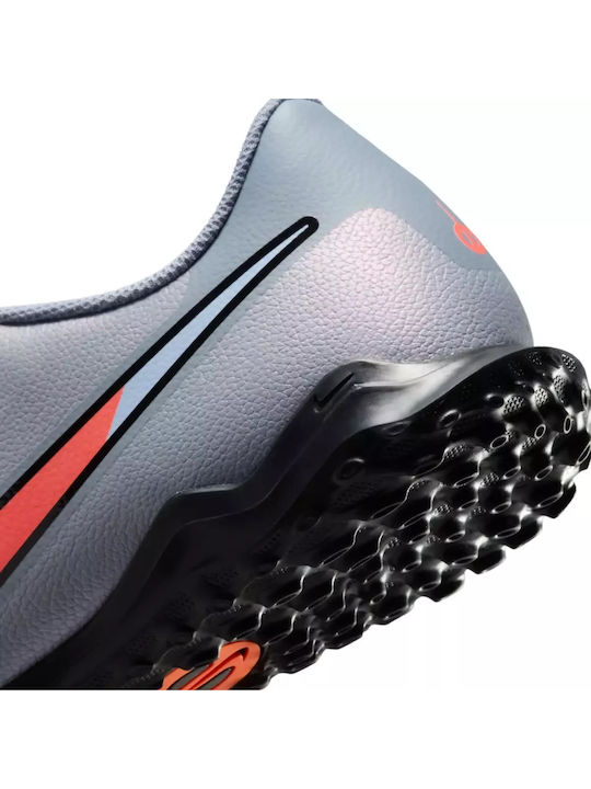 Nike Tiempo Legend 10 Club Football Shoes with Molded Cleats Silver