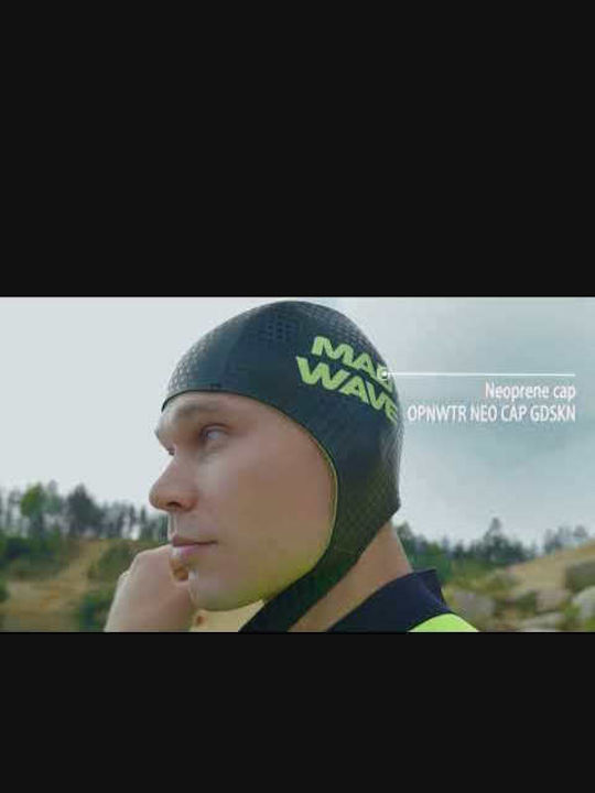 Mad Wave Openwater Neoprene Swimming Cap Glideskin L Xl 58-64cm Mad Wave Black