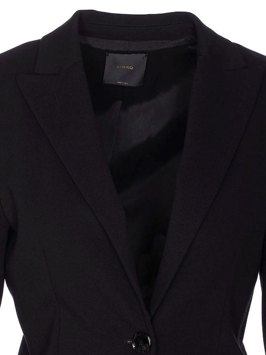 Pinko Women's Waisted Blazer Black