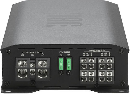Jbl Stage Gt 90041 Class D Car Audio Amplifier 4 Channels Total Power 1480watt